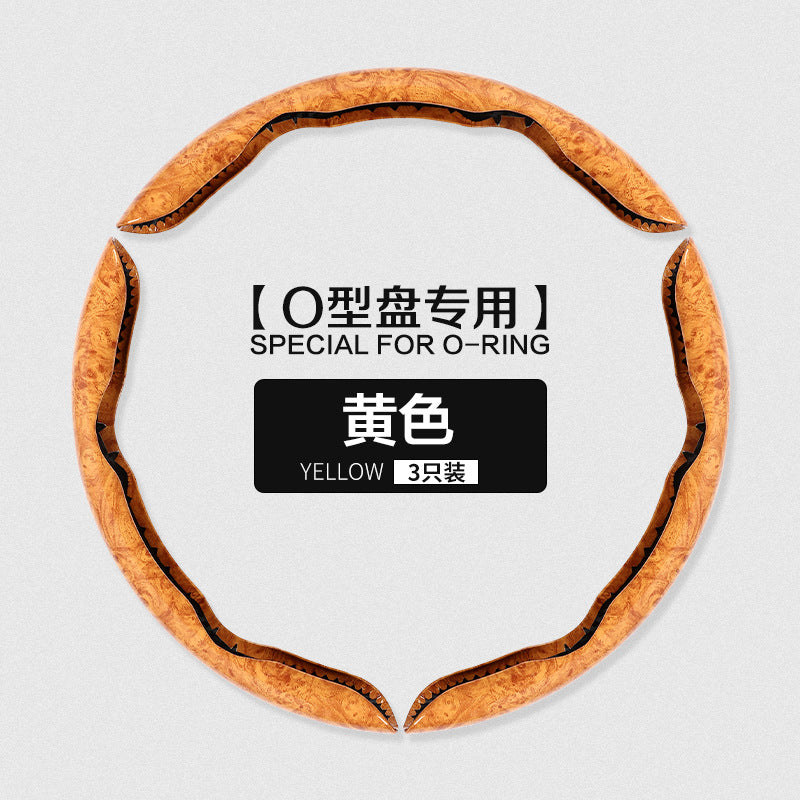 24 New Car Steering Wheel Cover Fashion Leather Car Grip Cover Durable Non Slip