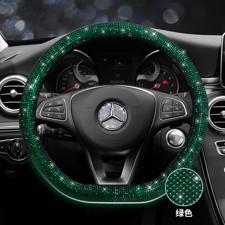 All Season Universal Grip Cover Fashion Women Medium DMedium Large Small Car Steering Wheel Cover