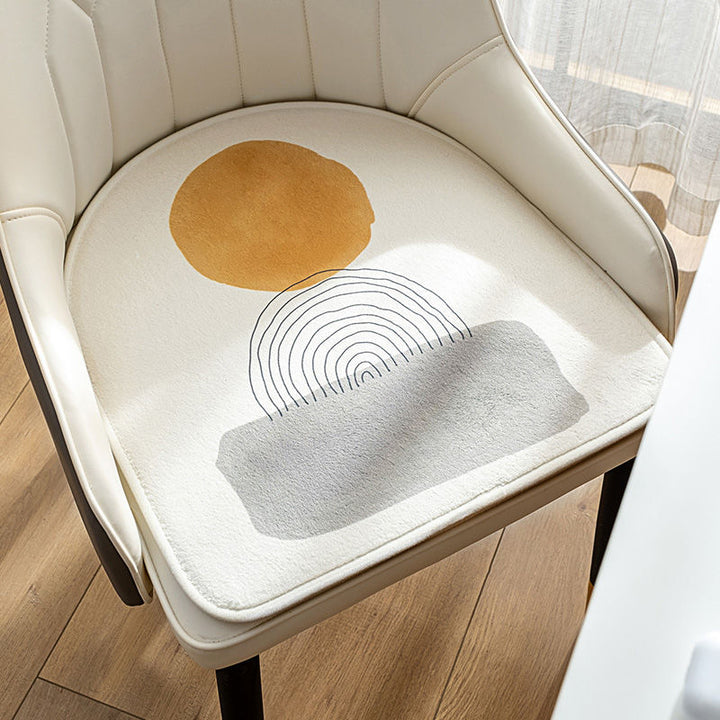Nordic Light Luxury Seat Cushion Office Fall/Winter Thickened