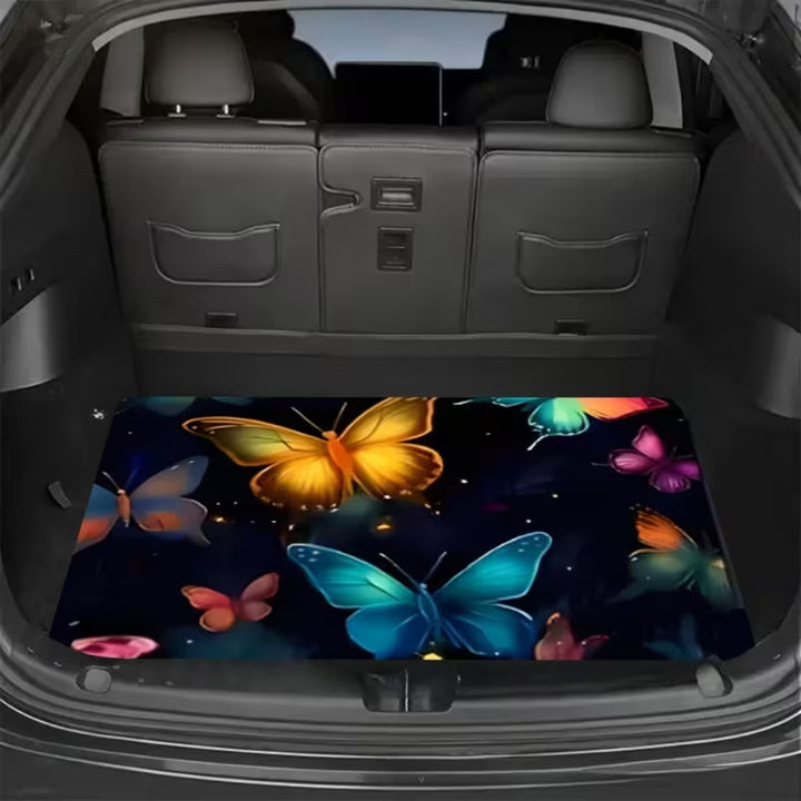 Flower Car Stain Resistant Durable All Season Universal Foot Mat Organizer TEMU