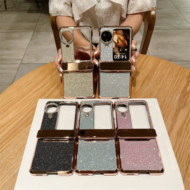 For OPPO find n 3 flip Phone Case Vegan Leather N 3 FLIP Full Coverage Shockproof
