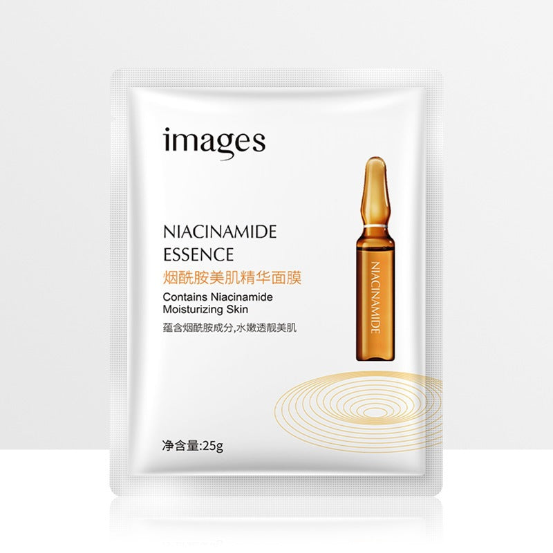 形象美玻尿酸润泽精华面膜 烟酰胺嫩肤保湿滋润安瓶面膜 厂家批发
