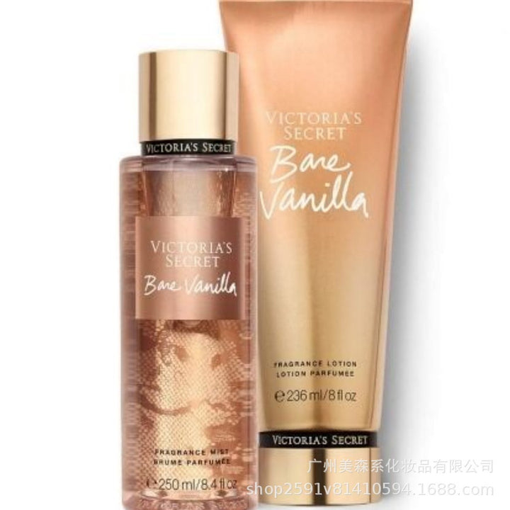 跨境维多利亚的秘密身体乳VS香氛喷雾套装滋润保湿持久留香爆款