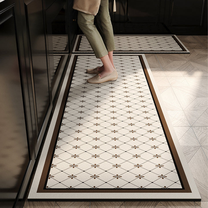 temu Kitchen Floor Mat Non Slip Special Stain Resistant Foot Mat Waterproof