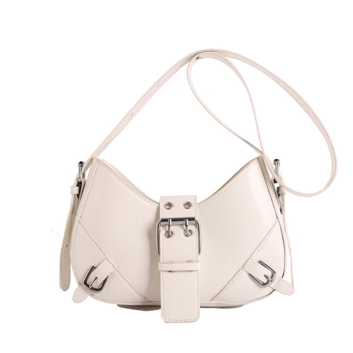 French Unique Design New Fashion Popular Shoulder Crossbody Texture Casual Underarm Bag