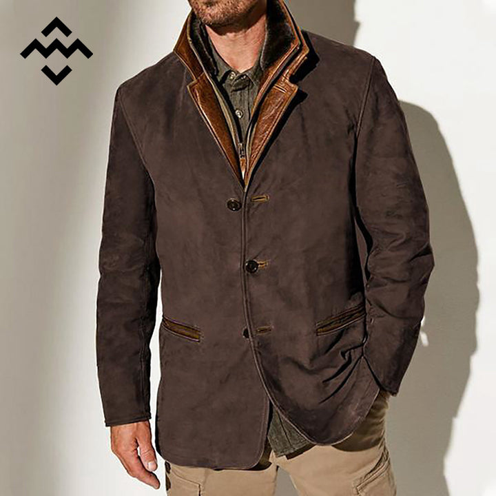 Spring New Men Fashion Vintage Men Casual Jacket Top