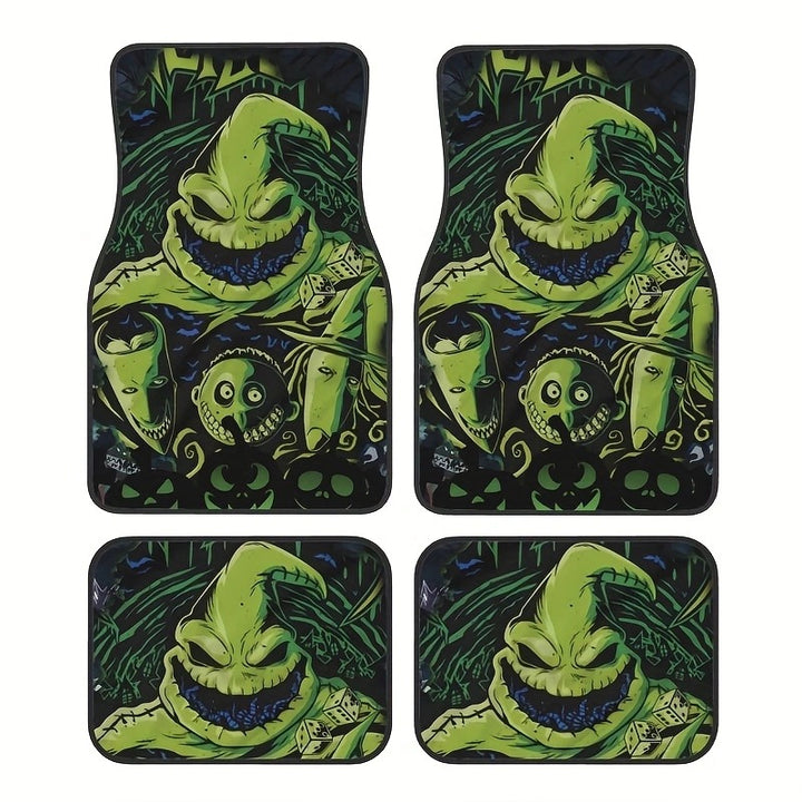 TEMUVintage Nordic Car Foot Mat Carpet 4 Piece Set Stain Resistant Floor Mat TEMUFoot Mat Wholesale