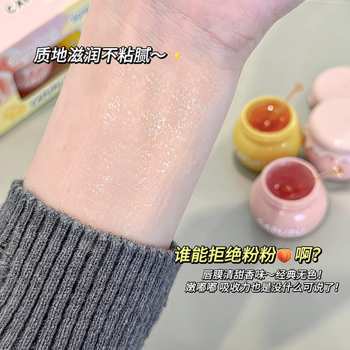 CAPUPU Lip Mask Moisturizing Nourishing Hydrating Lipstick Lip Balm