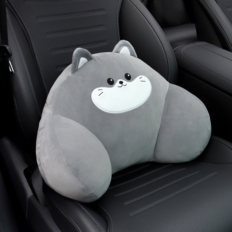 Car Neck Pillow All Season Universal Waist Support Cute
