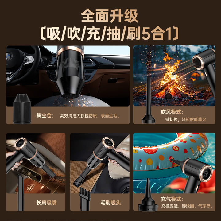 Handheld Cordless Vacuum Cleaner – Powerful Suction Car & Home Mini Vacuum