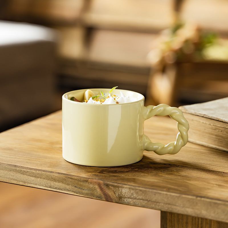 Minimalist Unique Ceramic Mug Cup Home Water Cup Cup Coffee Cup Office Tea Cup