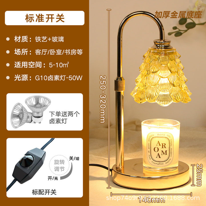 厂家直销复古融蜡灯简约轻奢高档香薰灯融烛灯批发熔蜡器跨境电商