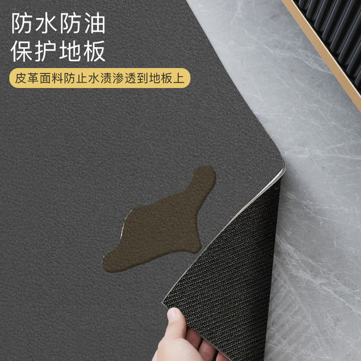 Entryway Floor Mat Foot Mat Premium Feel Premium PVCLeather Carpet Door Mat Home