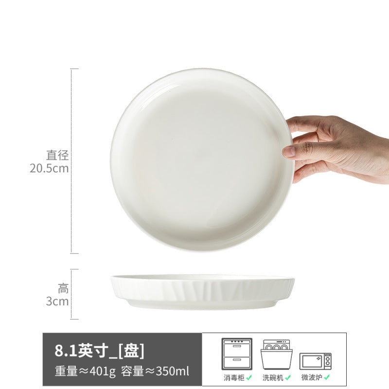 Bowl Vintage Ceramic Bowl Home Plate Tableware Bowl Plate Wholesale Export