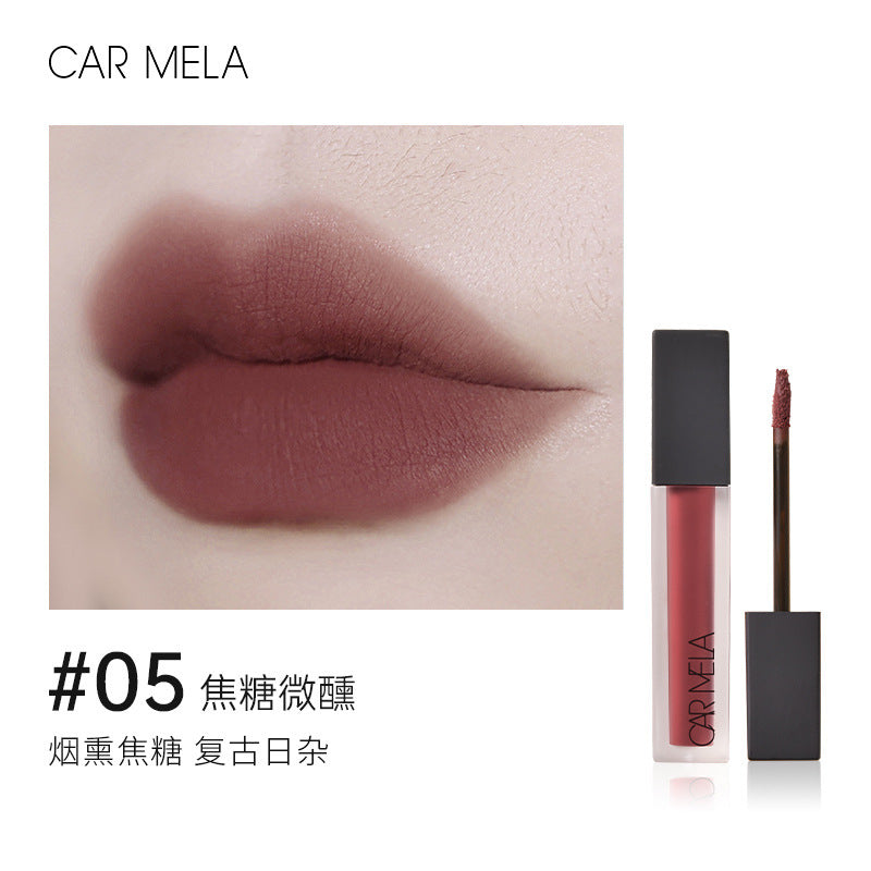 CARMELA Lipstick Brightening Matte Transfer-Proof Lip Mud Lip Gloss