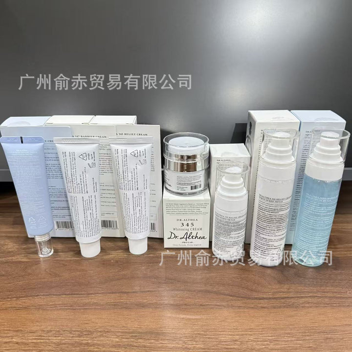 跨境韩国Dr.Althea345抗氧面霜147铝管罐装AQUA海洋面霜喷雾乳液