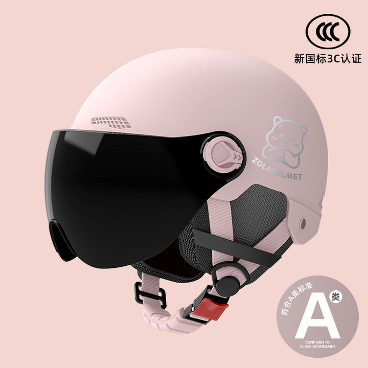 New Small Helmet Electric Vehicle Sun Protection Women Light Wholesale Winter