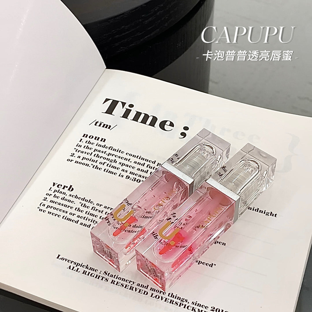 CAPUPULip Moisturizing Nourishing Lip Transparent Lip Lipstick Premium Design Lip