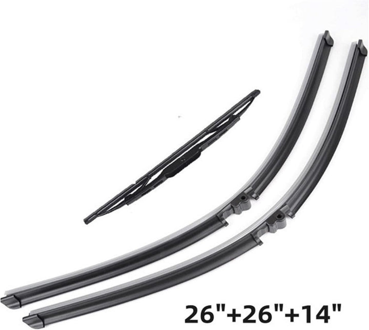 For Cayenne Windshield Wiper Blades 2003-2010 26+26+14