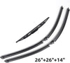 适用卡宴 Cayenne Windshield Wiper Blades 2003-2010 26+26+14