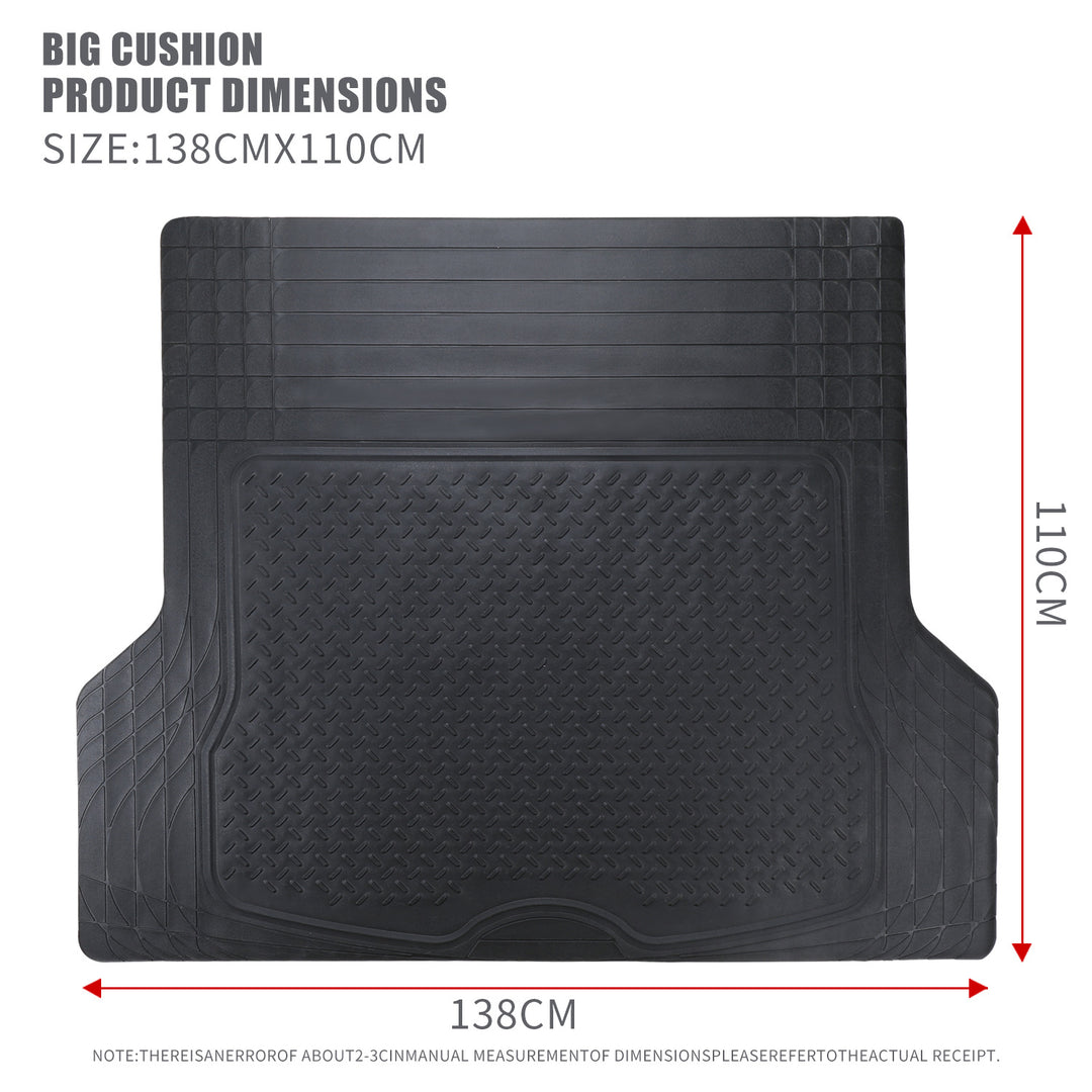 Car Foot Mat Durable Car Floor Mat Stain Resistant 4 Piece Set Car Universal Foot Mat