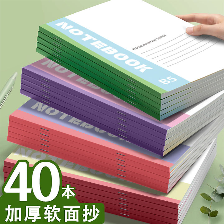 A 5/B 5 Notebook Journal – __NS 97__malist Softcover Notepad for Students & Office Use