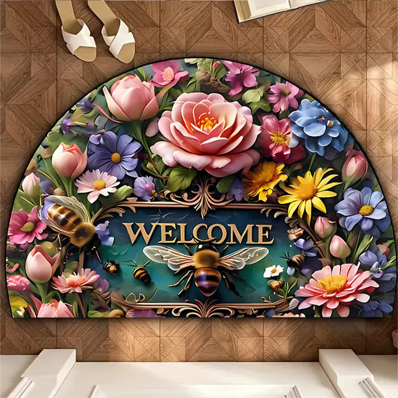 TEMUFloor Mat Entryway Durable Stain Resistant Door Mat Bedroom Foot Mat