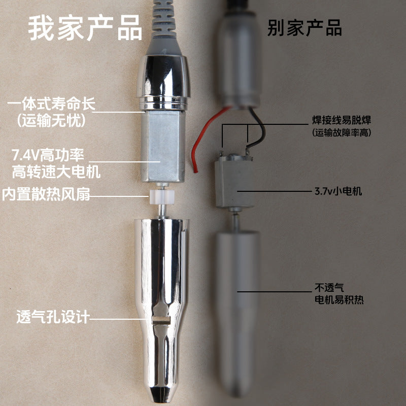 Electric Nail Drill Machine – Automatic Manicure & Pedicure Callus Remover Tool