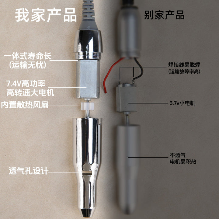 Electric Nail Drill Machine – Automatic Manicure & Pedicure Callus Remover Tool