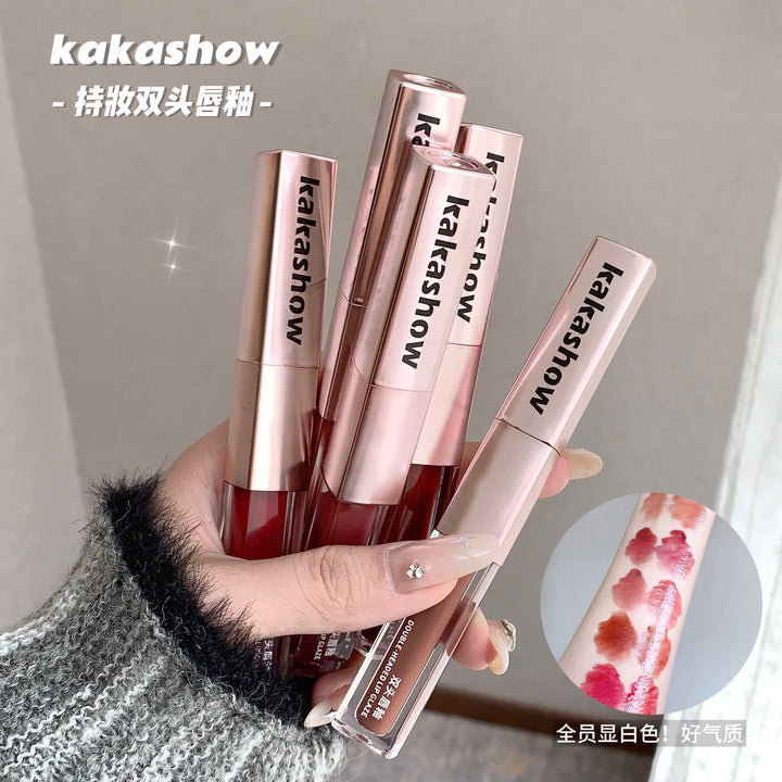 Kakashow Lip Gloss Matte Lipstick Brightening c 382