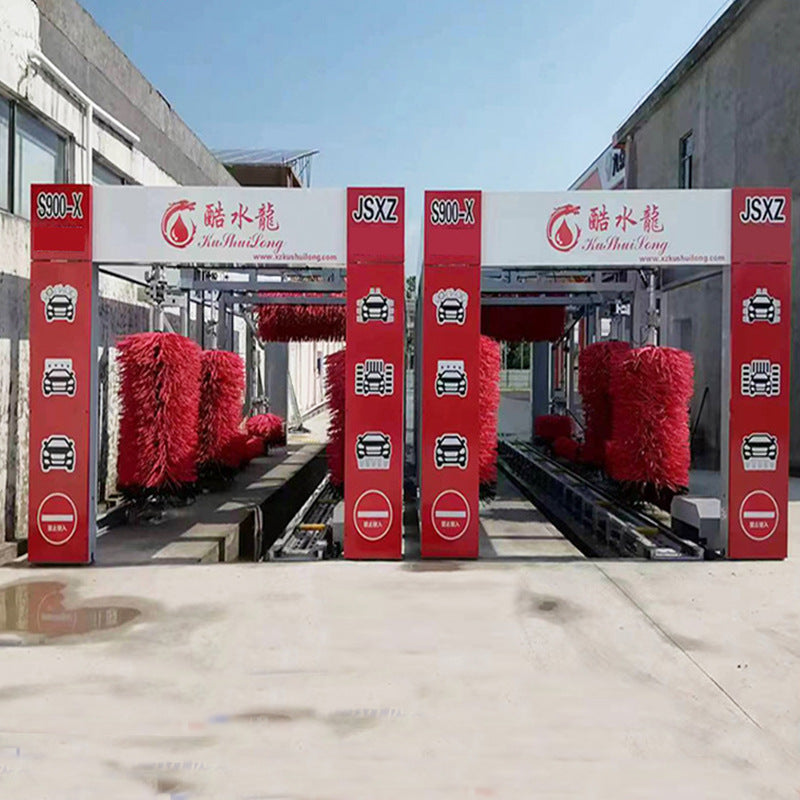 Factory Price Tunnel Automatical Car Washing Machine 9 Brush