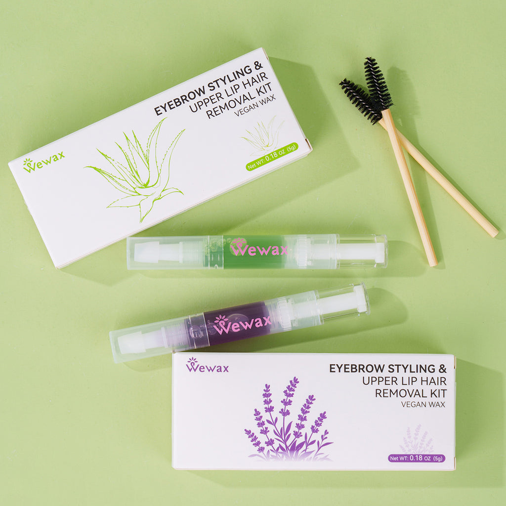 低温蜜蜡脱毛素蜡眉笔眉形脱毛蜡笔套装唇毛小胡子脱毛膏糖蜡定制