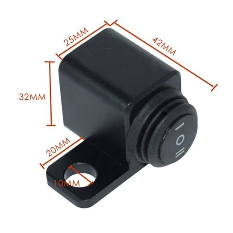 Waterproof Electric Bike Dual Color __NS 73__ Headlight – 8 V-80 V Universal Spotlight