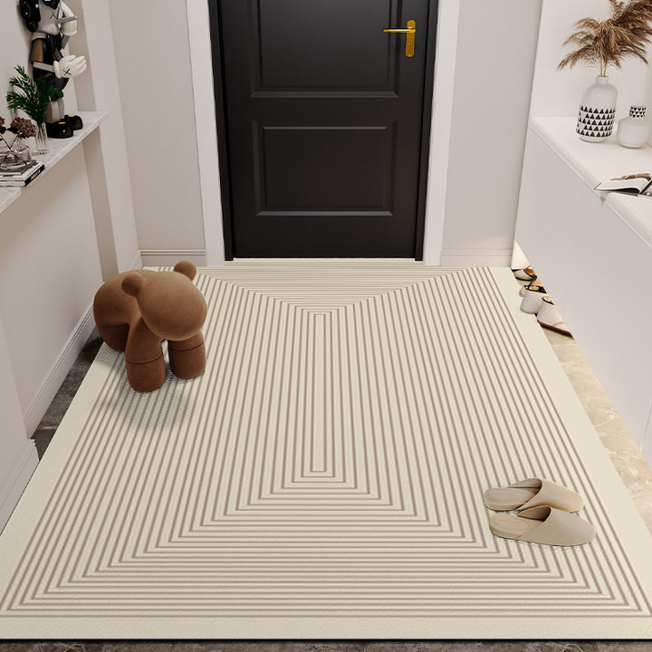 pvc Entryway Door Mat Leather Foot Mat Light Luxury Living Room Thickened Non Slip Entryway Carpet