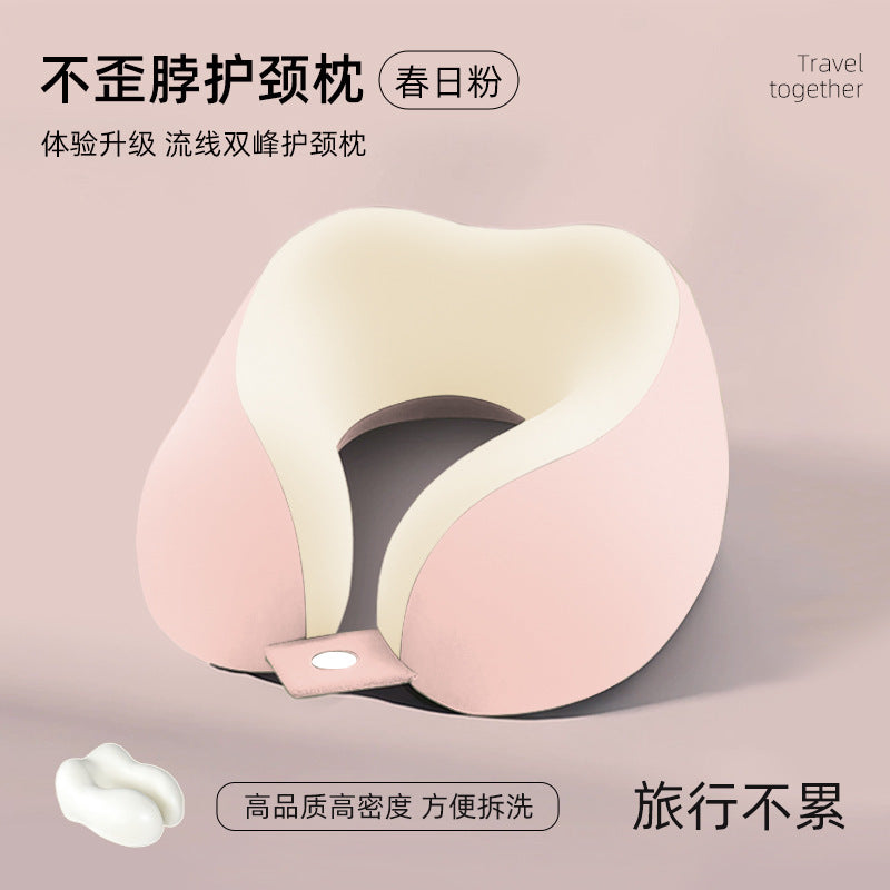 u Pillow Summer Portable Pillow Memory Foamu Neck Pillow Custom