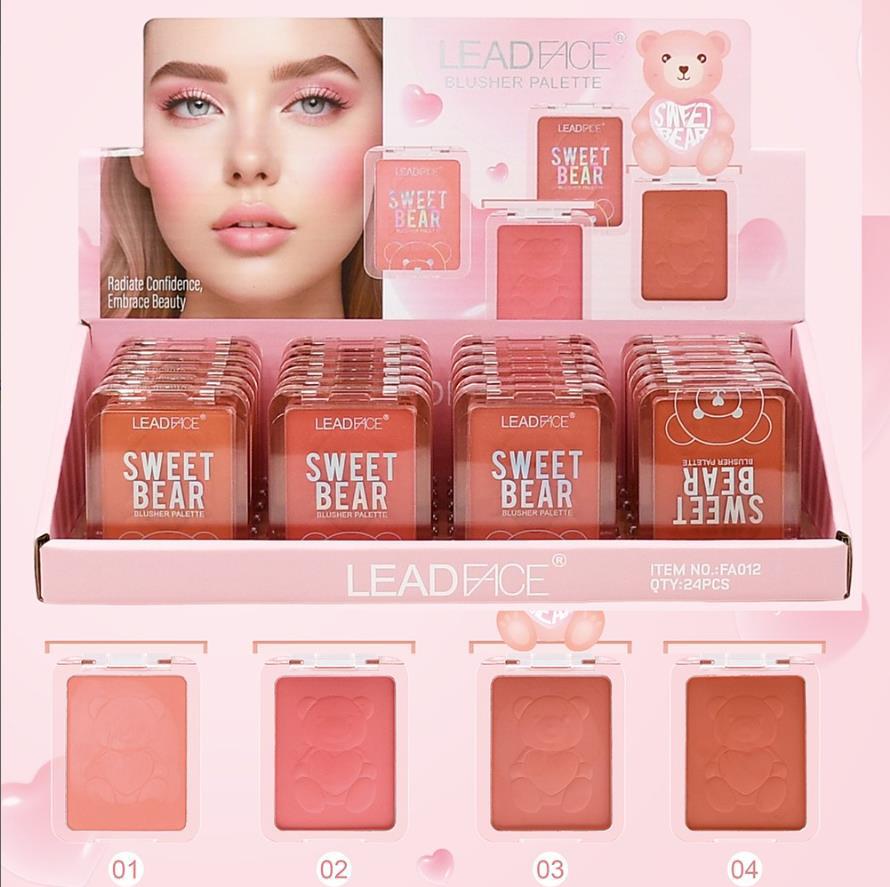 LEADFACE新款24个装化妆品彩妆批发唇彩唇蜜眼影睫毛膏
