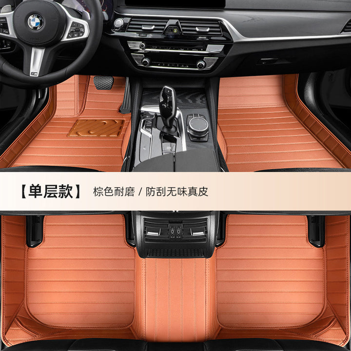 Car Foot Mat Genuine Leather Special Leather Foot Mat《Special》