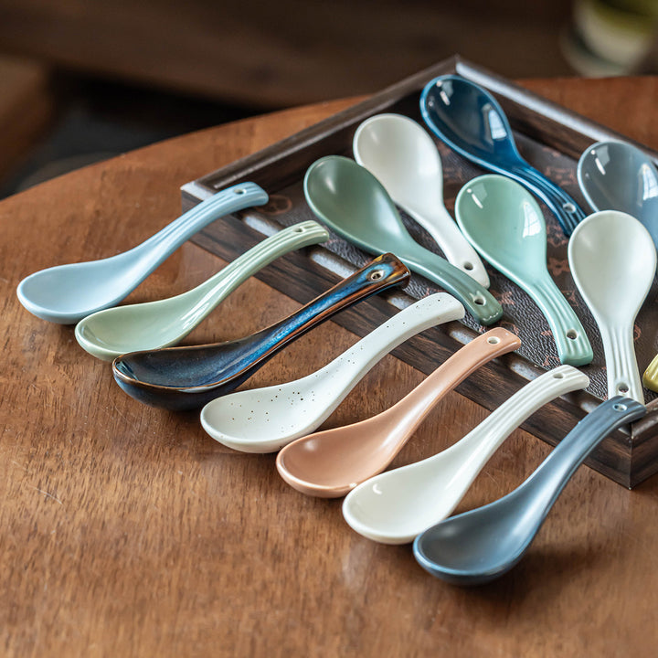 Japanese Style Premium Ceramic Spoon
