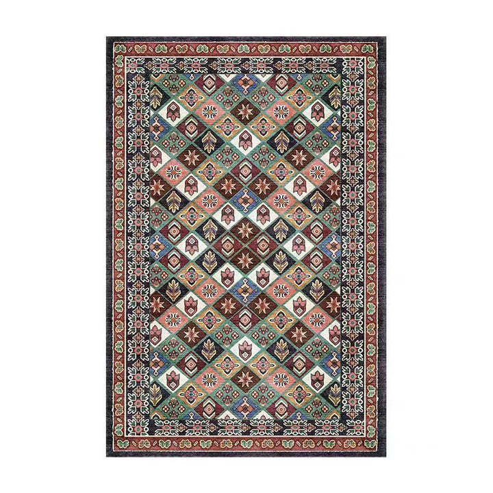 Vintage Carpet Living Room Stain Resistant Durable Bedroom