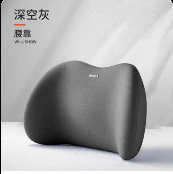 汽车腰靠头枕垫腰颈枕记忆棉护腰神器护脖颈车用腰托车载背垫家用