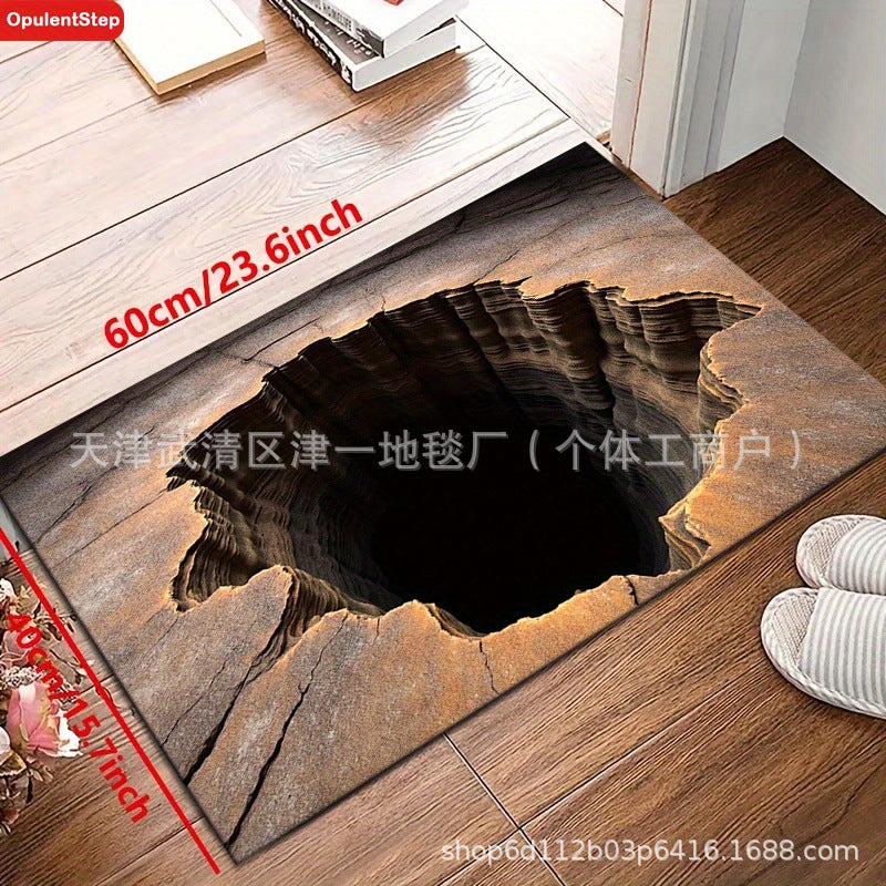 temu Drop Shipping 3 DEntryway Entryway Floor Mat Door Mat Stain Resistant Durable Floor Mat