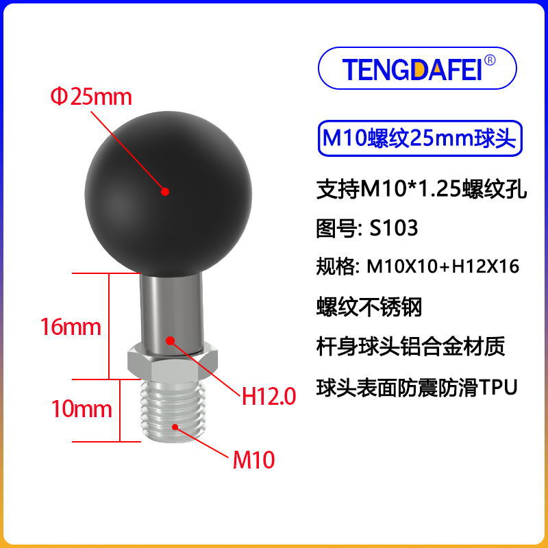 25 mm 20 mm 17 mm Motorcycle m 6 m 8 m 10