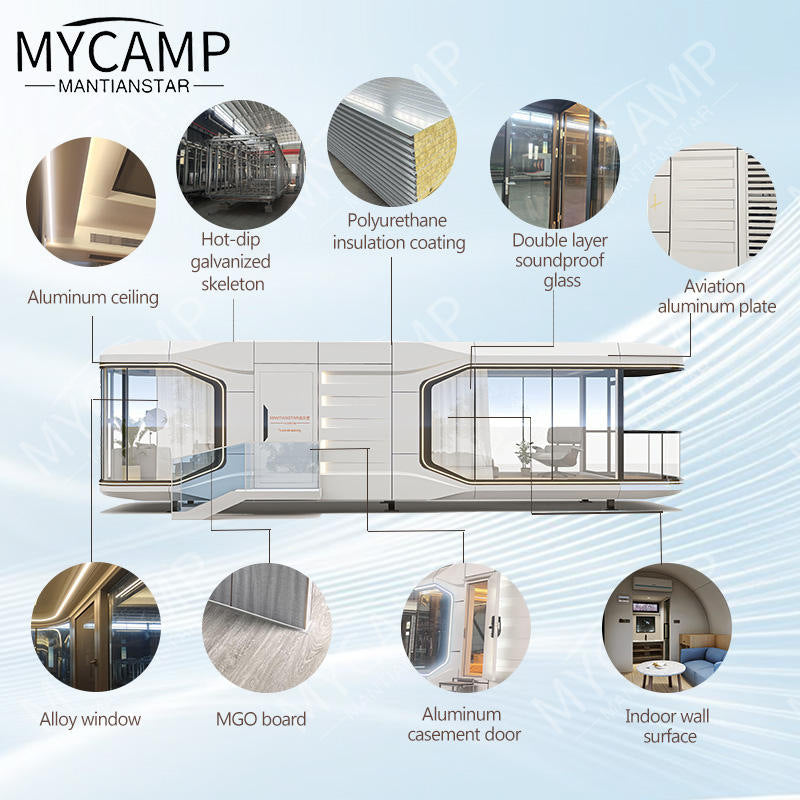 Etong Space Capsule Home Space Capsule Tiny House 2 Story