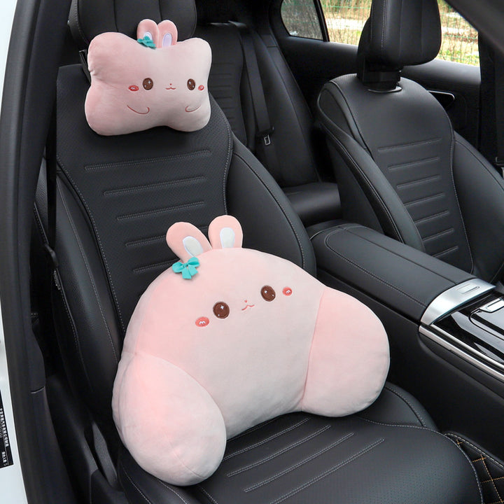 Car Neck Pillow All Season Universal Waist Support Cute