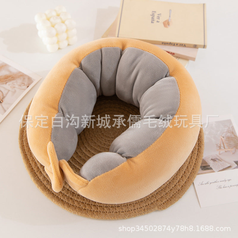 Memory Foam U Neck Pillow Travel Gift Logo