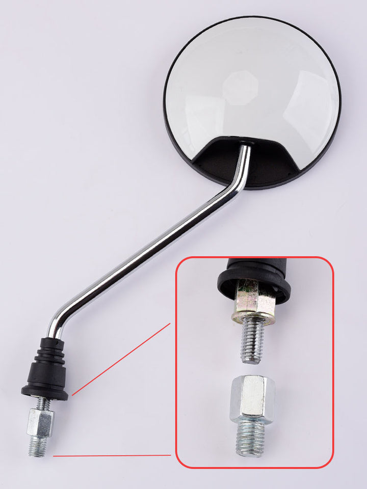 Electric Motorcycle Mirror Conversion Screw – 10 mm to 8 mm Riser Adapter