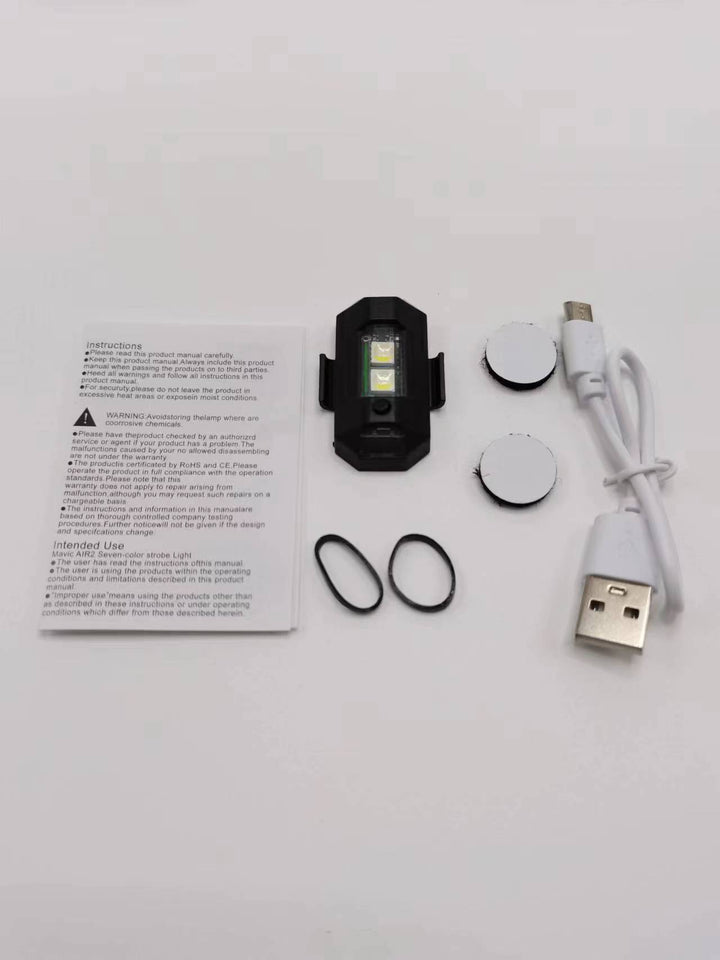 Motorcycle __NS 98__plane Strobe Flash Warning Light – Magnetic Drone Kite Anti-Theft __NS 73