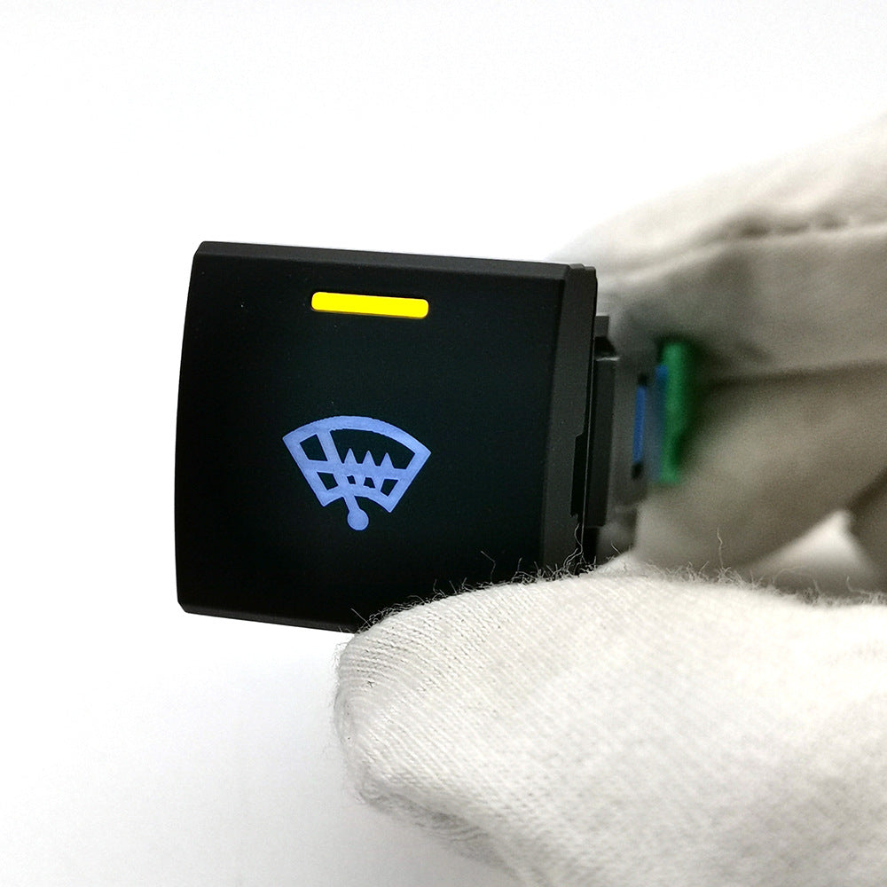 适用于丰田凯美瑞卡罗拉汽车LED雷达电源开关雾灯开关按钮带尾线