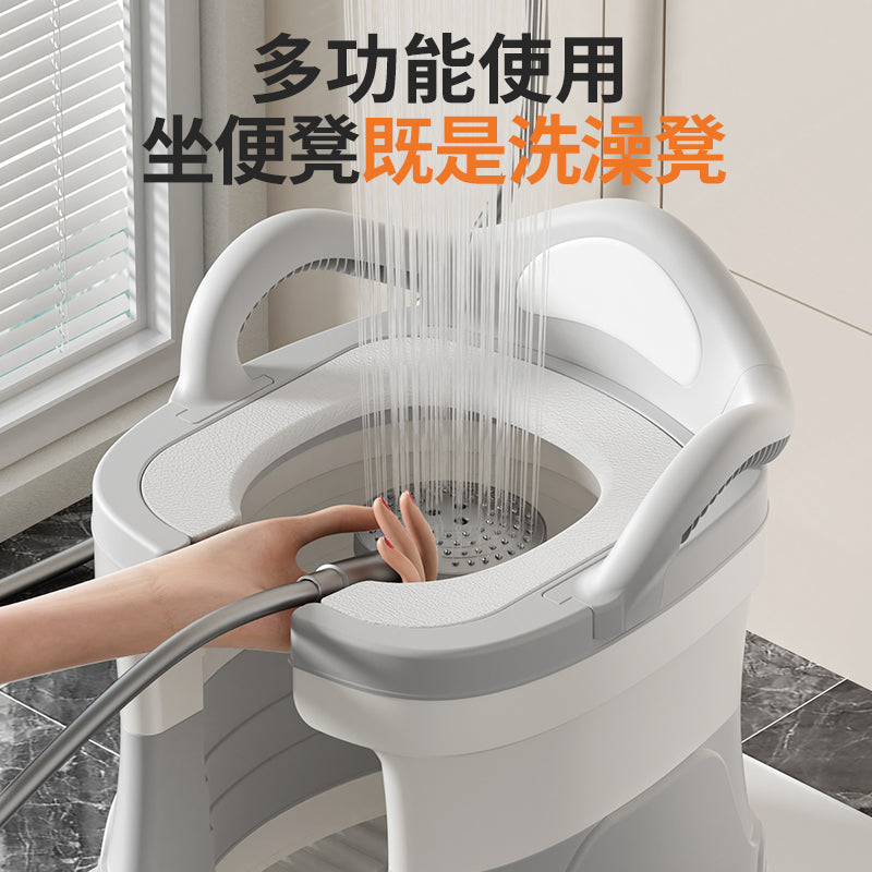 蹲便改坐便椅孕妇坐便器蹲厕凳子蹲坑神器家用老人厕所移动马桶