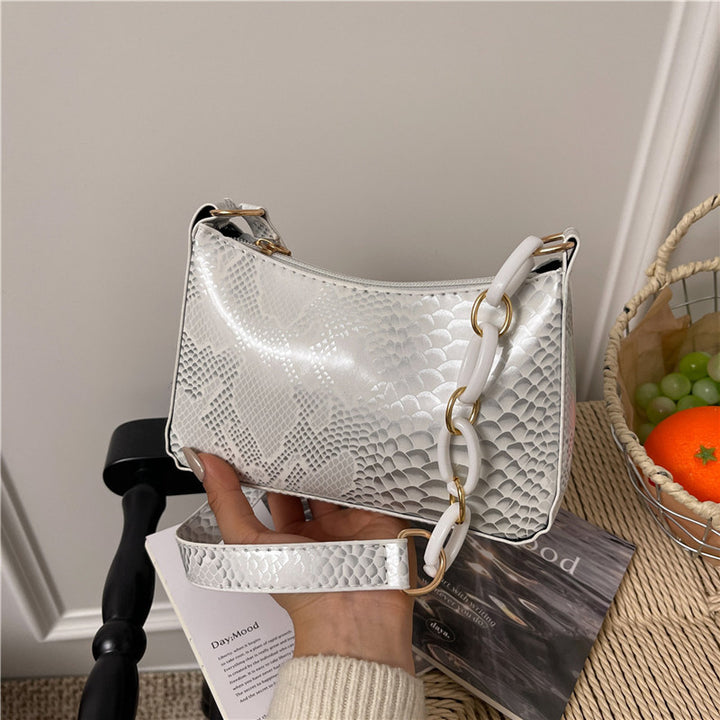 Minimalist Fashion Commuter Winter New Elegant Popular Stylish Texture Small Square Bag Single Shoulder Und
